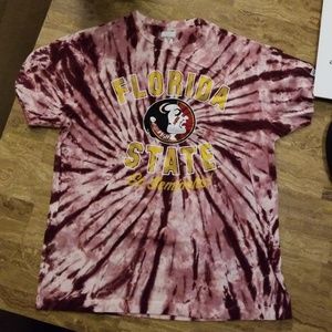 Florida State University Seminoles Tie-dye Tshirt